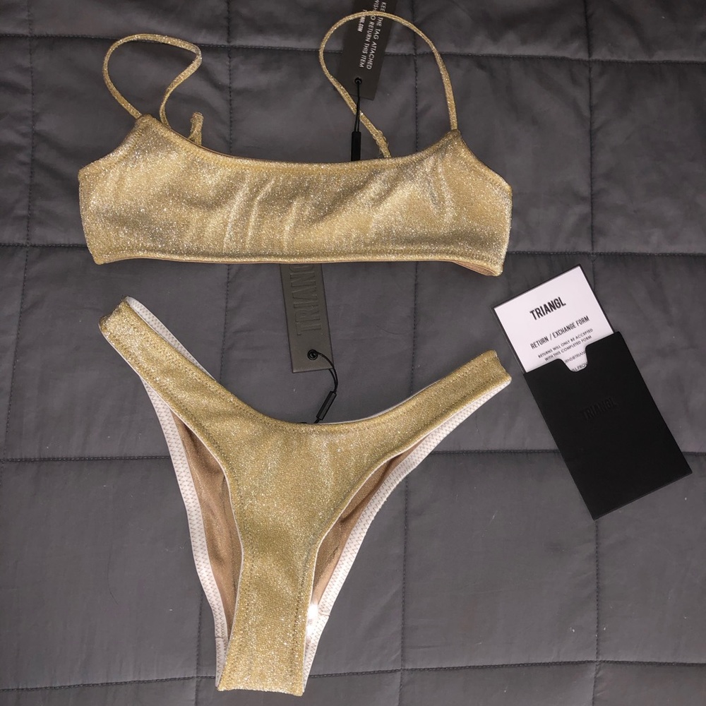 TRIANGL MICA SET XS NWT